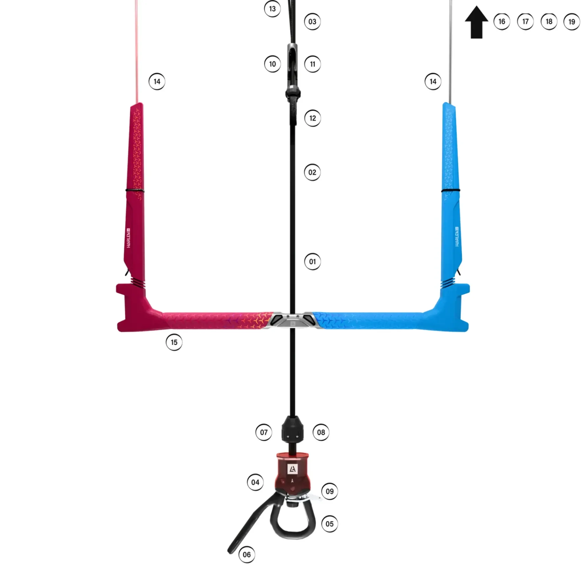 LEAD BAR SPARE PARTS (1. GREY SAFETY LINES)